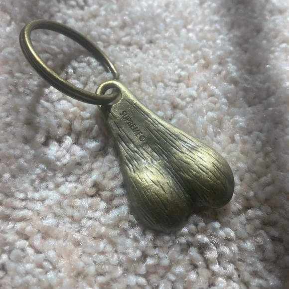Supreme SS16 Brass Balls Keychain - Picture 1 of 4
